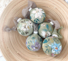 Load image into Gallery viewer, Hand Painted Glass Ornament (1)