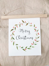 Load image into Gallery viewer, 8x10 Merry Christmas Print
