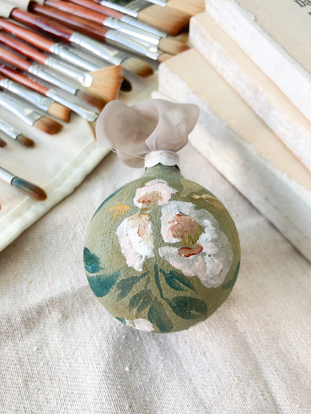 Hand Painted Glass Ornament (7)