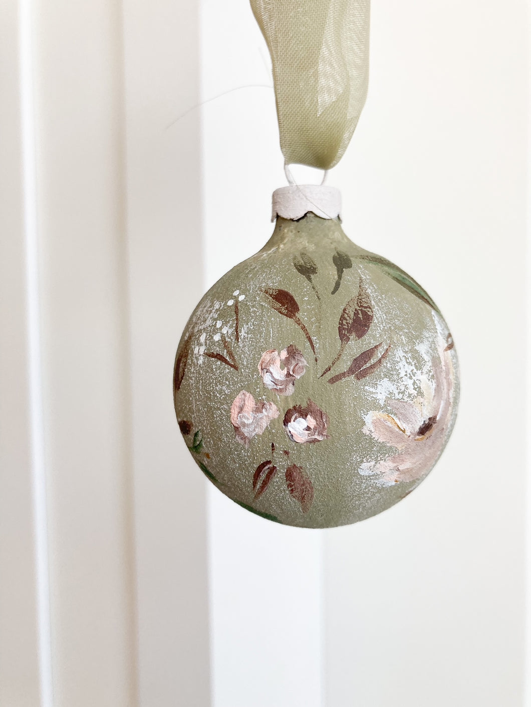 Hand Painted Glass Ornament (3)