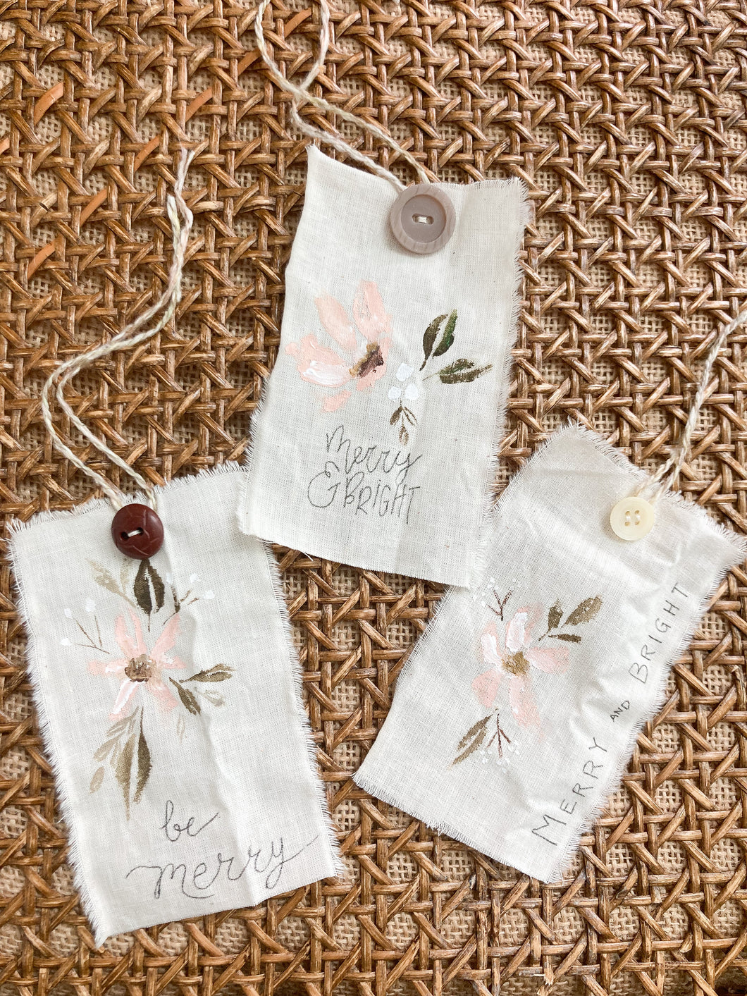 Set of 3 gift tags